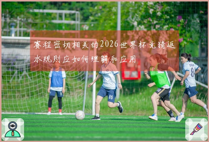 赛程密切相关的2026世界杯竞猜返水规则应如何理解和应用